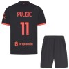 Virallinen pelipaita AC Milan Pulisic 11 Kolmas 2026-27 Lyhythihainen - Lasten ( + Lyhyet housut ) Virallinen pelipaita AC Milan Pulisic 11 Kolmas 2026-27 Lyhythihainen - Lasten ( + Lyhyet housut )