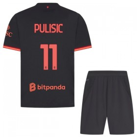 Virallinen pelipaita AC Milan Pulisic 11 Kolmas 2026-27 Lyhythihainen - Lasten ( + Lyhyet housut )
