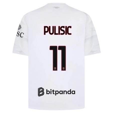 Virallinen pelipaita AC Milan Pulisic 11 Vieras 2026-27 Lyhythihainen - Miesten Virallinen pelipaita AC Milan Pulisic 11 Vieras 2026-27 Lyhythihainen - Miesten