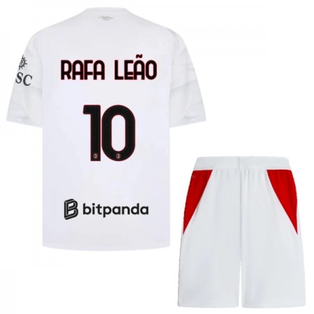Virallinen pelipaita AC Milan Rafael Leao 10 Vieras 2026-27 Lyhythihainen - Lasten ( + Lyhyet housut ) Virallinen pelipaita AC Milan Rafael Leao 10 Vieras 2026-27 Lyhythihainen - Lasten ( + Lyhyet housut )