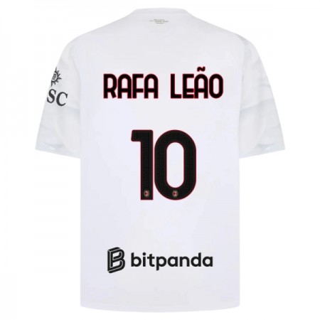 Virallinen pelipaita AC Milan Rafael Leao 10 Vieras 2026-27 Lyhythihainen - Miesten Virallinen pelipaita AC Milan Rafael Leao 10 Vieras 2026-27 Lyhythihainen - Miesten
