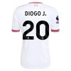 Virallinen pelipaita Liverpool Diogo J. 20 Vieras 2026-27 Lyhythihainen - Miesten Virallinen pelipaita Liverpool Diogo J. 20 Vieras 2026-27 Lyhythihainen - Miesten