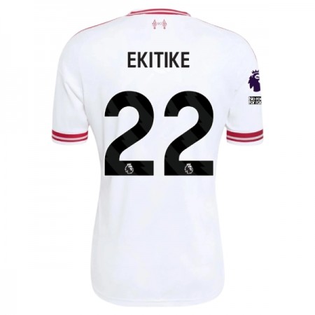 Virallinen pelipaita Liverpool Ekitike 22 Vieras 2026-27 Lyhythihainen - Miesten