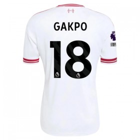 Virallinen pelipaita Liverpool Gakpo 18 Vieras 2026-27 Lyhythihainen - Miesten