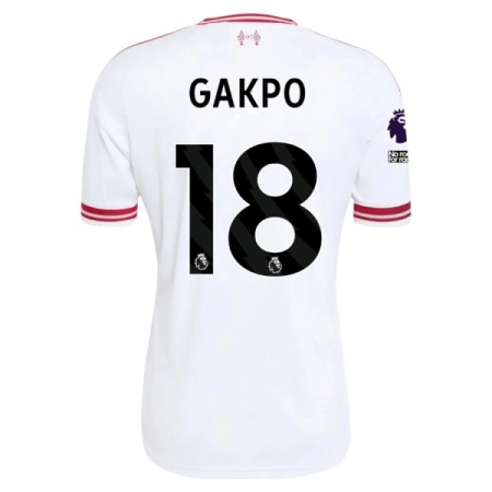 Virallinen pelipaita Liverpool Gakpo 18 Vieras 2026-27 Lyhythihainen - Miesten Virallinen pelipaita Liverpool Gakpo 18 Vieras 2026-27 Lyhythihainen - Miesten
