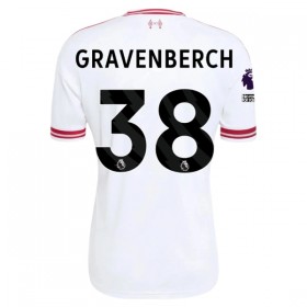 Virallinen pelipaita Liverpool Gravenberch 38 Vieras 2026-27 Lyhythihainen - Miesten