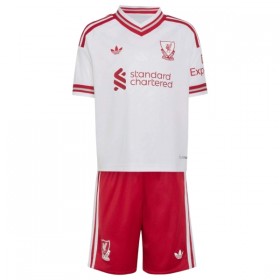 Virallinen pelipaita Liverpool Vieras 2026-27 Lyhythihainen - Lasten ( + Lyhyet housut )