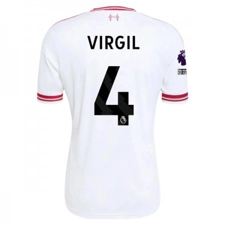 Virallinen pelipaita Liverpool Virgil 4 Vieras 2026-27 Lyhythihainen - Miesten Virallinen pelipaita Liverpool Virgil 4 Vieras 2026-27 Lyhythihainen - Miesten