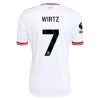 Virallinen pelipaita Liverpool Wirtz 7 Vieras 2026-27 Lyhythihainen - Lasten ( + Lyhyet housut )