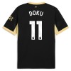 Virallinen pelipaita Manchester City Doku 11 Vieras 2026-27 Lyhythihainen - Miesten Virallinen pelipaita Manchester City Doku 11 Vieras 2026-27 Lyhythihainen - Miesten