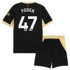 Virallinen pelipaita Manchester City Foden 47 Vieras 2026-27 Lyhythihainen - Lasten ( + Lyhyet housut ) Virallinen pelipaita Manchester City Foden 47 Vieras 2026-27 Lyhythihainen - Lasten ( + Lyhyet housut )