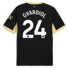 Virallinen pelipaita Manchester City Gvardiol 24 Vieras 2026-27 Lyhythihainen - Miesten Virallinen pelipaita Manchester City Gvardiol 24 Vieras 2026-27 Lyhythihainen - Miesten