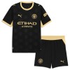 Virallinen pelipaita Manchester City Haaland 9 Vieras 2026-27 Lyhythihainen - Lasten ( + Lyhyet housut )