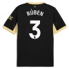 Virallinen pelipaita Manchester City Ruben 3 Vieras 2026-27 Lyhythihainen - Miesten Virallinen pelipaita Manchester City Ruben 3 Vieras 2026-27 Lyhythihainen - Miesten