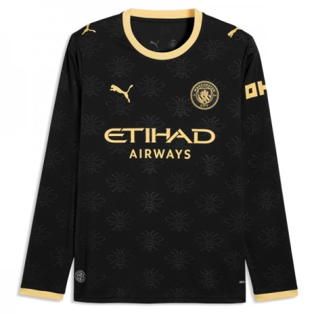 Virallinen pelipaita Manchester City Vieras 2026-27 Pitkähihainen - Miesten Virallinen pelipaita Manchester City Vieras 2026-27 Pitkähihainen - Miesten