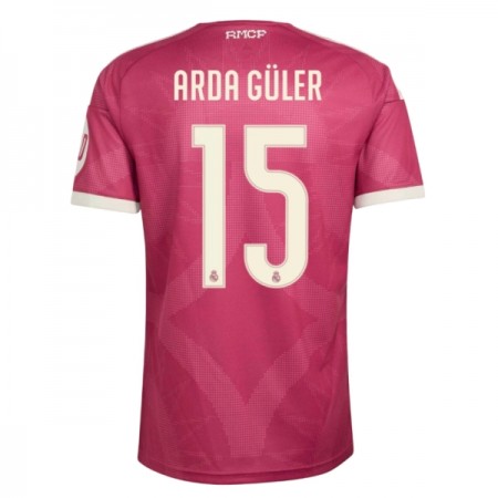 Virallinen pelipaita Real Madrid Arda Guler 15 Kolmas 2026-27 Lyhythihainen - Miesten Virallinen pelipaita Real Madrid Arda Guler 15 Kolmas 2026-27 Lyhythihainen - Miesten