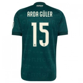 Virallinen pelipaita Real Madrid Arda Guler 15 Vieras 2026-27 Lyhythihainen - Miesten