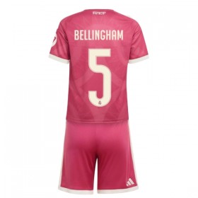 Virallinen pelipaita Real Madrid Bellingham 5 Kolmas 2026-27 Lyhythihainen - Lasten ( + Lyhyet housut )