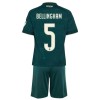 Virallinen pelipaita Real Madrid Bellingham 5 Vieras 2026-27 Lyhythihainen - Lasten ( + Lyhyet housut ) Virallinen pelipaita Real Madrid Bellingham 5 Vieras 2026-27 Lyhythihainen - Lasten ( + Lyhyet housut )