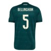Virallinen pelipaita Real Madrid Bellingham 5 Vieras 2026-27 Lyhythihainen - Miesten