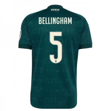 Virallinen pelipaita Real Madrid Bellingham 5 Vieras 2026-27 Lyhythihainen - Miesten