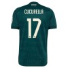 Virallinen pelipaita Real Madrid Cucurella 17 Vieras 2026-27 Lyhythihainen - Miesten Virallinen pelipaita Real Madrid Cucurella 17 Vieras 2026-27 Lyhythihainen - Miesten