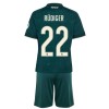 Virallinen pelipaita Real Madrid Rudiger 22 Vieras 2026-27 Lyhythihainen - Lasten ( + Lyhyet housut )