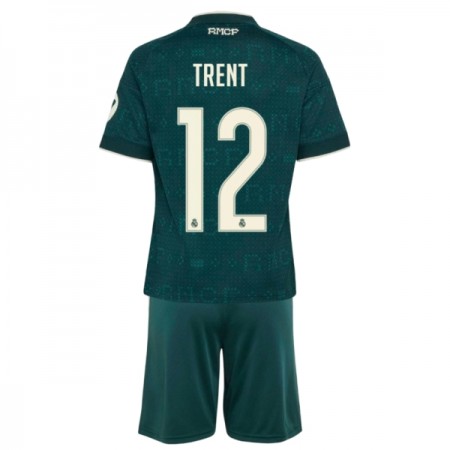 Virallinen pelipaita Real Madrid Trent Alexander-Arnold 12 Vieras 2026-27 Lyhythihainen - Lasten ( + Lyhyet housut )