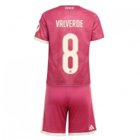 Virallinen pelipaita Real Madrid Valverde 8 Kolmas 2026-27 Lyhythihainen - Lasten ( + Lyhyet housut )