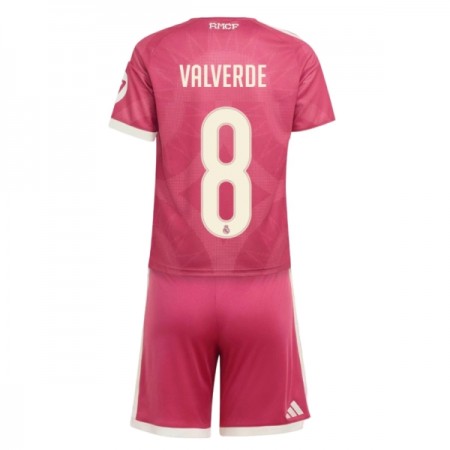 Virallinen pelipaita Real Madrid Valverde 8 Kolmas 2026-27 Lyhythihainen - Lasten ( + Lyhyet housut ) Virallinen pelipaita Real Madrid Valverde 8 Kolmas 2026-27 Lyhythihainen - Lasten ( + Lyhyet housut )