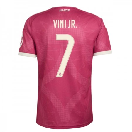 Virallinen pelipaita Real Madrid Vini JR. 7 Kolmas 2026-27 Lyhythihainen - Miesten Virallinen pelipaita Real Madrid Vini JR. 7 Kolmas 2026-27 Lyhythihainen - Miesten
