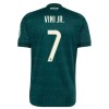 Virallinen pelipaita Real Madrid Vini JR. 7 Vieras 2026-27 Lyhythihainen - Miesten Virallinen pelipaita Real Madrid Vini JR. 7 Vieras 2026-27 Lyhythihainen - Miesten