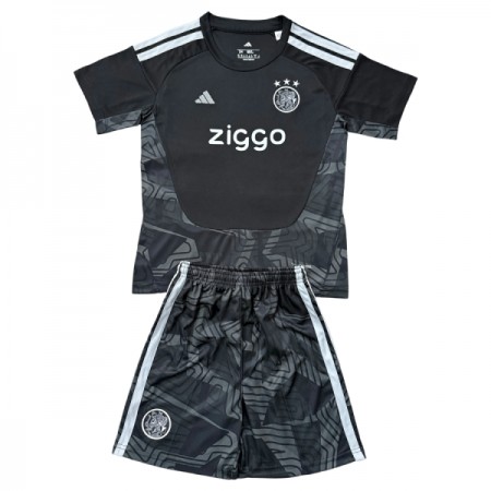 Virallinen pelipaita Ajax Amsterdam Maalivahti 2026-27 Lyhythihainen Musta - Lasten ( + Lyhyet housut ) Virallinen pelipaita Ajax Amsterdam Maalivahti 2026-27 Lyhythihainen Musta - Lasten ( + Lyhyet housut )