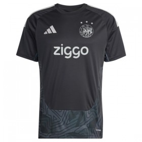 Virallinen pelipaita Ajax Amsterdam Maalivahti 2026-27 Lyhythihainen Musta - Miesten