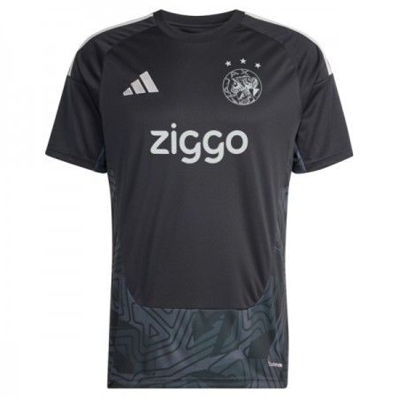 Virallinen pelipaita Ajax Amsterdam Maalivahti 2026-27 Lyhythihainen Musta - Miesten Virallinen pelipaita Ajax Amsterdam Maalivahti 2026-27 Lyhythihainen Musta - Miesten