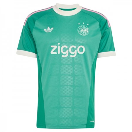 Virallinen pelipaita Ajax Amsterdam Maalivahti 2026-27 Lyhythihainen Vihreä - Miesten Virallinen pelipaita Ajax Amsterdam Maalivahti 2026-27 Lyhythihainen Vihreä - Miesten