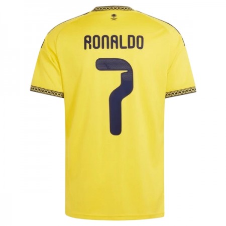 Virallinen pelipaita Al Nassr Ronaldo 7 Koti 2026-27 Lyhythihainen - Miesten Virallinen pelipaita Al Nassr Ronaldo 7 Koti 2026-27 Lyhythihainen - Miesten