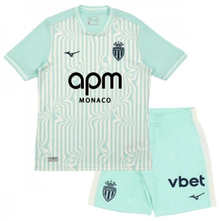 Virallinen pelipaita AS Monaco Kolmas 2026-27 Lyhythihainen - Lasten ( + Lyhyet housut ) Virallinen pelipaita AS Monaco Kolmas 2026-27 Lyhythihainen - Lasten ( + Lyhyet housut )