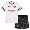 Virallinen pelipaita Fluminense FC Vieras 2026-27 Lyhythihainen - Lasten ( + Lyhyet housut ) Virallinen pelipaita Fluminense FC Vieras 2026-27 Lyhythihainen - Lasten ( + Lyhyet housut )