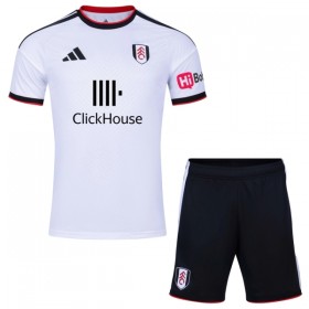 Virallinen pelipaita Fulham FC Koti 2026-27 Lyhythihainen - Lasten ( + Lyhyet housut )