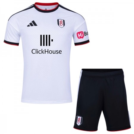 Virallinen pelipaita Fulham FC Koti 2026-27 Lyhythihainen - Lasten ( + Lyhyet housut ) Virallinen pelipaita Fulham FC Koti 2026-27 Lyhythihainen - Lasten ( + Lyhyet housut )
