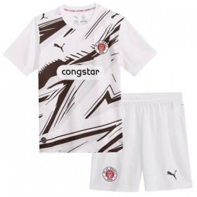 Virallinen pelipaita St Pauli Vieras 2026-27 Lyhythihainen - Lasten ( + Lyhyet housut )