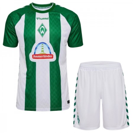Virallinen pelipaita Werder Bremen Koti 2026-27 Lyhythihainen - Lasten ( + Lyhyet housut ) Virallinen pelipaita Werder Bremen Koti 2026-27 Lyhythihainen - Lasten ( + Lyhyet housut )