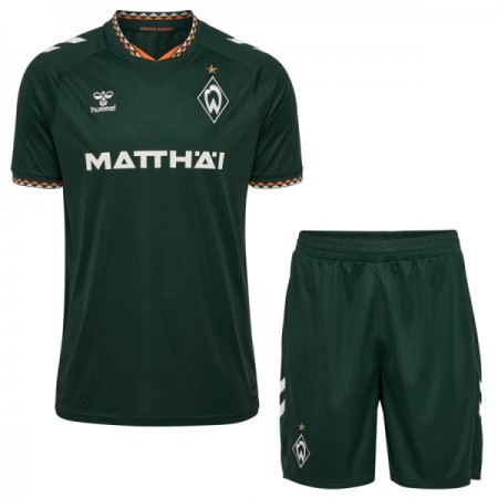 Virallinen pelipaita Werder Bremen Vieras 2026-27 Lyhythihainen - Lasten ( + Lyhyet housut ) Virallinen pelipaita Werder Bremen Vieras 2026-27 Lyhythihainen - Lasten ( + Lyhyet housut )