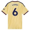 Virallinen pelipaita Arsenal Gabriel 6 Kolmas 2026-27 Lyhythihainen - Miesten Virallinen pelipaita Arsenal Gabriel 6 Kolmas 2026-27 Lyhythihainen - Miesten