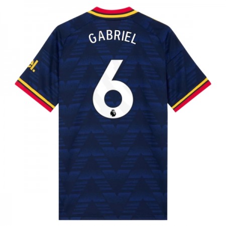 Virallinen pelipaita Arsenal Gabriel 6 Vieras 2026-27 Lyhythihainen - Miesten