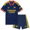 Virallinen pelipaita Arsenal Rice 41 Vieras 2026-27 Lyhythihainen - Lasten ( + Lyhyet housut )