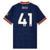 Virallinen pelipaita Arsenal Rice 41 Vieras 2026-27 Lyhythihainen - Miesten