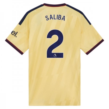 Virallinen pelipaita Arsenal Saliba 2 Kolmas 2026-27 Lyhythihainen - Miesten Virallinen pelipaita Arsenal Saliba 2 Kolmas 2026-27 Lyhythihainen - Miesten