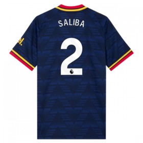 Virallinen pelipaita Arsenal Saliba 2 Vieras 2026-27 Lyhythihainen - Miesten
